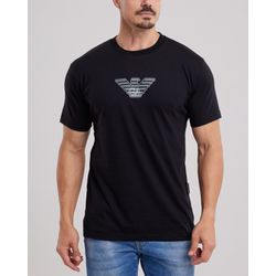Camiseta Algodão Egípcio - Preto - 1081300128 - Atacado Porto Alegre