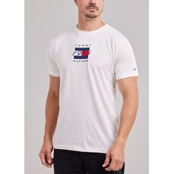 Camiseta Algodão Egípcio TH - Branco - 1081300132 - Atacado Porto Alegre