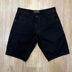 Bermuda Jeans Arm - Preto - 302006035 - Atacado da Camiseteria Poa