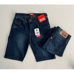 Bermuda Jeans DSL - Azul Escuro - 302006112 - Atacado Porto Alegre