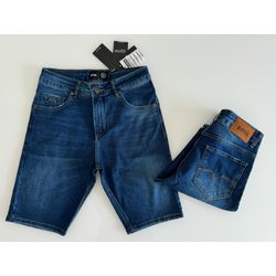 Bermuda Jeans HB - Azul Escuro - 302006077 - Atacado Porto Alegre