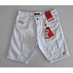 Bermuda Jeans DSL - Branco - 302006113 - Atacado Porto Alegre
