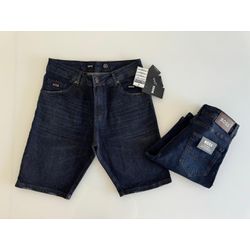 Bermuda Jeans HB - Azul Escuro - 302006076 - Atacado Porto Alegre