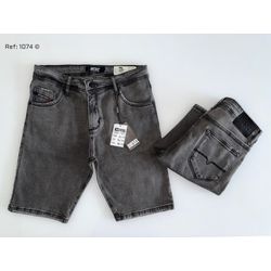 Bermuda Jeans DSL - Cinza - 302006115 - Atacado Porto Alegre