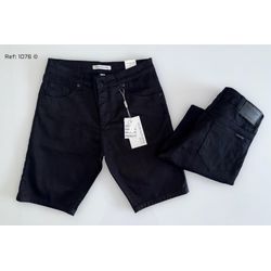 Bermuda Jeans DSL - Preto - 302006114 - Atacado Porto Alegre