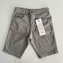 Bermuda Jeans Arm COLORS - Cinza claro - 302006058 - Atacado Porto Alegre