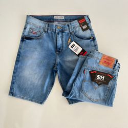 Bermuda Jeans LVS - Azul Claro - bermjeanslvs0002 - Atacado Porto Alegre