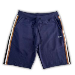 Bermuda Moletom HB - Azul Marinho - 305016030 - Atacado da Camiseteria Poa