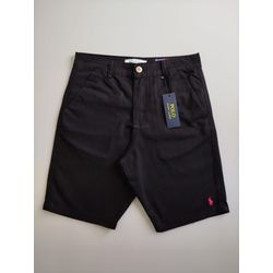 Bermuda Sarja RL - Preto - 1024 - Atacado da Camiseteria Poa
