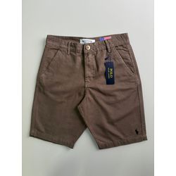 Bermuda Sarja RL - Marrom Escuro - 1026 - Atacado da Camiseteria Poa