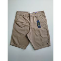 Bermuda Sarja RL - Marrom - 1027 - Atacado da Camiseteria Poa