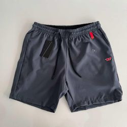 Bermuda Tactel Poliamida DSL Elastano - Cinza Escu... - Atacado Porto Alegre