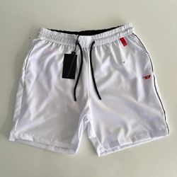 Bermuda Tactel Poliamida DSL Elastano - Branco - T... - Atacado Porto Alegre
