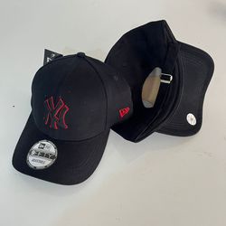 Boné NY CONTORNO - Preto com vermelho - 311601196 - Atacado Porto Alegre
