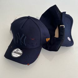 Boné NY Rasgado - Azul - 3116011102 - Atacado da Camiseteria Poa
