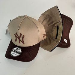 Boné NY Snap AMERICANO - Bege escuro e preto - 311... - Atacado Porto Alegre