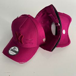 Boné NY Rasgado - Roxo rasgadinho escrita roxa - 3... - Atacado da Camiseteria Poa