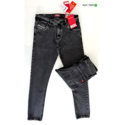 Calça Jeans Skinny DSL - Preto estonado - 40101601... - Atacado Porto Alegre
