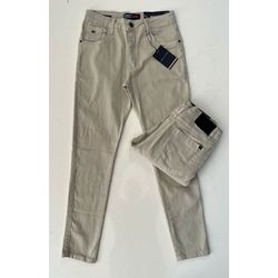 Calça Jeans TH Skinny - Bege - calçajeansthbege - Atacado da Camiseteria Poa