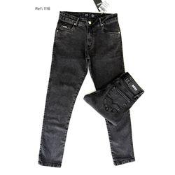 Calça Jeans HB Skinny - Preto estonado - 401016001... - Atacado Porto Alegre