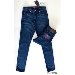 Calça Jeans XE Skinny - Azul Escuro - calcajeansxe... - Atacado Porto Alegre