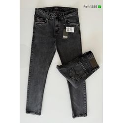 Calça Jeans Skinny DSL - Preto estonado - 40101601... - Atacado Porto Alegre