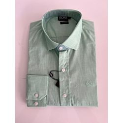 Camisa Social HB Elastano - Verde - 5016025 - Atacado da Camiseteria Poa