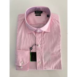 Camisa Social HB Elastano - Rosa - 5016034 - Atacado da Camiseteria Poa