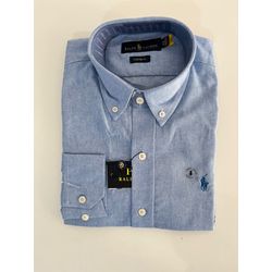 Camisa Social OXFORD RL - Azul claro - 302902118 - Atacado Porto Alegre