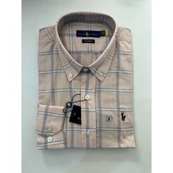 Camisa Social Xadrez RL - Rosa - 302902109 - Atacado da Camiseteria Poa