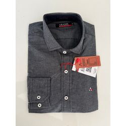 Camisa Social Ara Tinker - Cinza Escuro - socialar... - Atacado Porto Alegre