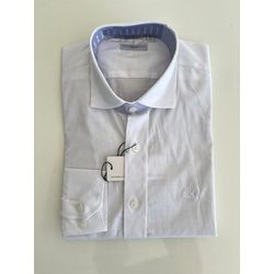 Camisa Social Tricoline Elastano - Branco - social... - Atacado Porto Alegre