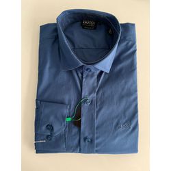 Camisa Social HB Elastano - Azul Petroleo - 501603 - Atacado Porto Alegre