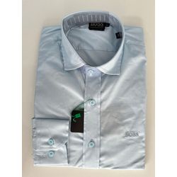 Camisa Social HB Elastano - Azul bebe - 5016039 - Atacado Porto Alegre