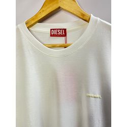 Camiseta Organic Cotton DSL - Branco escrita Branc... - Atacado da Camiseteria Poa