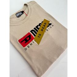 Camiseta Luxo Básica DSL - Bege - 105010092 - Atacado Porto Alegre