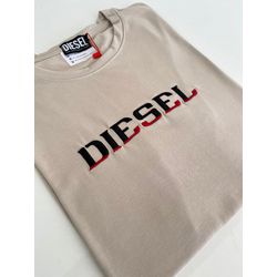 Camiseta Cotton Egípcio DSL Estampada - Bege - 105... - Atacado da Camiseteria Poa