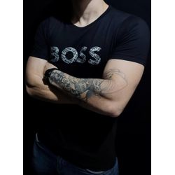 Camiseta Importada HB Estampada - Preto - 10201613 - Atacado Porto Alegre