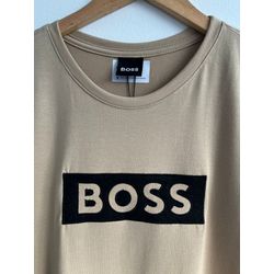 Camiseta Cotton Egípcio HB Estampada - Bege - 1052... - Atacado da Camiseteria Poa