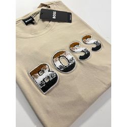 Camiseta Luxo HB Estampada - Bege - 1050164102 - Atacado da Camiseteria Poa