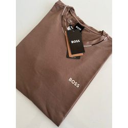 Camiseta Cotton Egípcio HB basica - Marrom - 10521... - Atacado Porto Alegre