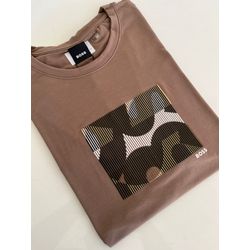 Camiseta Cotton Egípcio HB basica - Marrom - 10521... - Atacado Porto Alegre