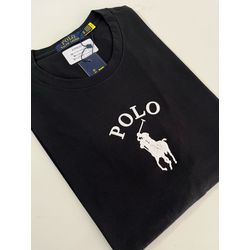Camiseta Cotton Egípcio RL - Preto - cottonrl00013 - Atacado da Camiseteria Poa
