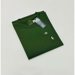Camiseta Algodão Egípcio RL - Verde - rl000022 - Atacado da Camiseteria Poa