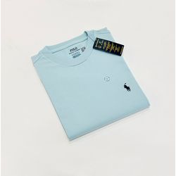 Camiseta Algodão Egípcio RL - Azul bebe - rl000015... - Atacado da Camiseteria Poa