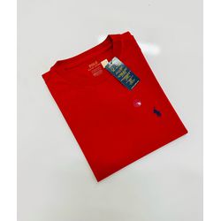 Camiseta Algodão Egípcio RL - Vermelho - rl000019 - Atacado da Camiseteria Poa