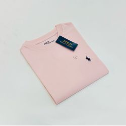Camiseta Algodão Egípcio RL - Rosa - rl000018 - Atacado da Camiseteria Poa
