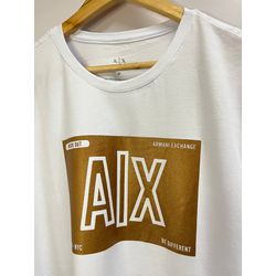 Camiseta Luxo Arm Estampada - Branco - 105003166 - Atacado Porto Alegre