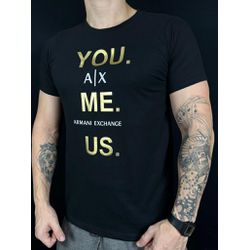 Camiseta Importada Arm Estampada - Preto - 1020031... - Atacado Porto Alegre