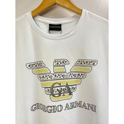 Camiseta Luxo Arm Estampada - Branco - 105003263 - Atacado da Camiseteria Poa